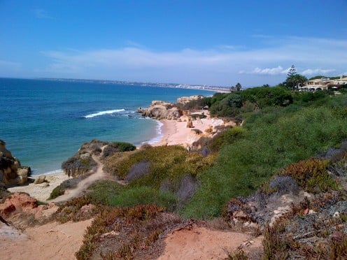Cliff top villas on the Algarve boast stunning Atlantic views