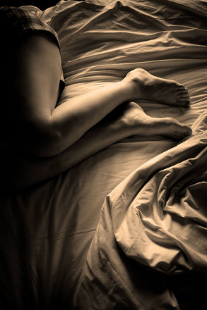 If you still can't sleep after trying everything, leave the room.