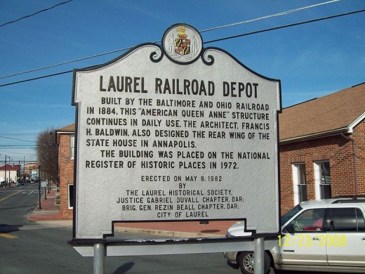 Laurel Railroad Station, 22 Main Street, Laurel MD 20707, USA