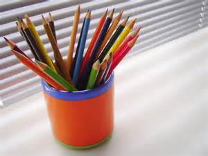 All you need is to grab the colored pencils or crayons.