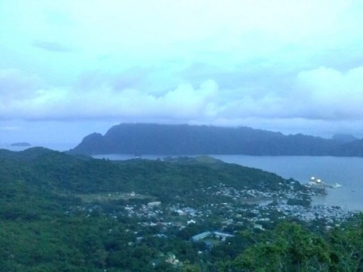 Sleeping Giant - Captured at Mt. Tapyas peak