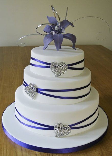 Purple Birthday Cake