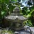Japanese lantern by the pond Japanese lantern by the pond