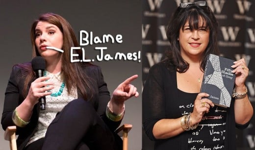 Stephenie Meyer's amateur writing 'accidentally' inspired EL James to write the equally-harmful series, Fifty Shades of Grey. 