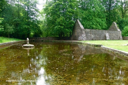 St Patrick's Well, Clonmel He possibly baptized new converts here.