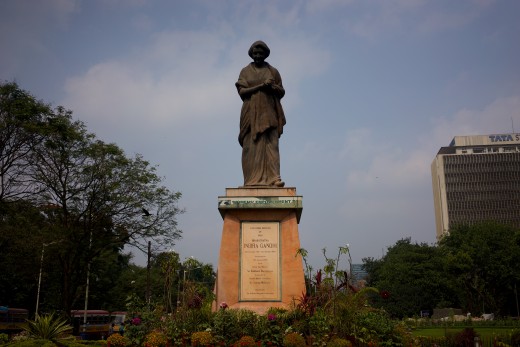 Monument to Indira Gandhi, Victoria Garden, Kolkata