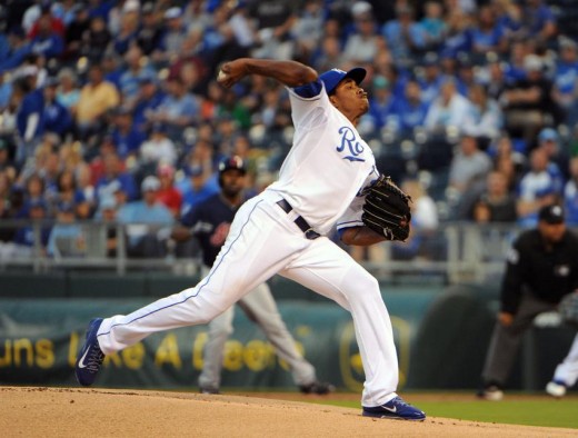 Yordano Ventura, one of the best arms in Major League Baseball.