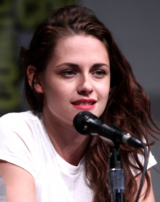 Kristen Stewart at the San Diego International Animation Exhibition in year 2012.