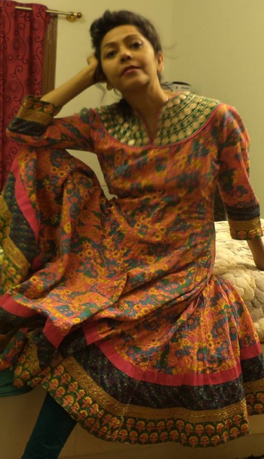My Lovely Anarkali Kurta From Flipkart 