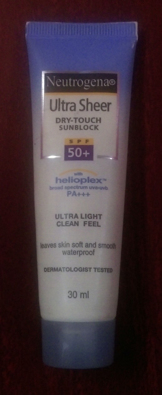 Neutrogena Ultra Sheer Dry Touch Sun Block SPF 50