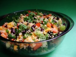 Black Bean Salad and Avocado Dressing Recipe
