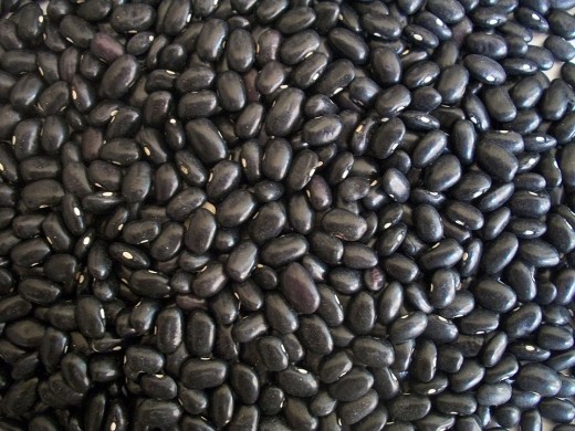 Black beans, delicious and nutritious.