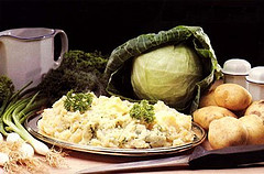 Colcannon showing Main Ingredients