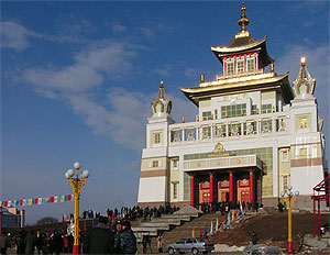 The Golden Temple of Hope at Elista