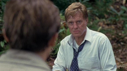 Defoe Foreground, Redford Background