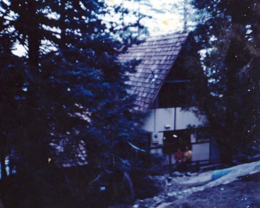 The A-Frame from the front. 