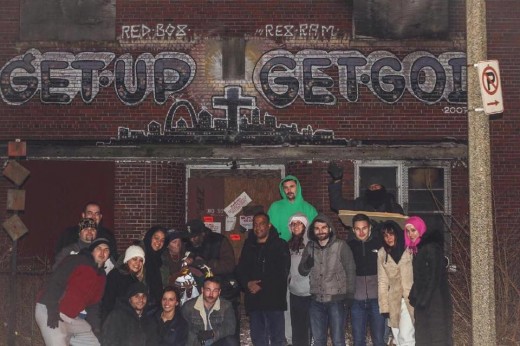 Regular Friday night, Helping the Homeless Community
