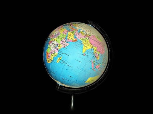 The globe is shrinking