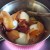 Boil eggs and onion skins together Boil eggs and onion skins together