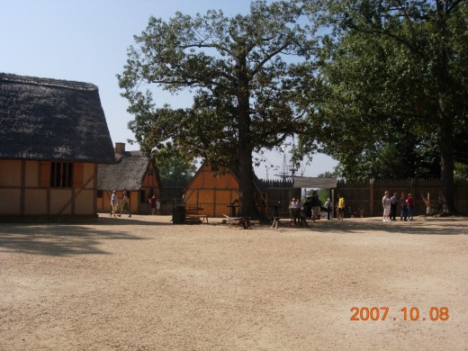Jamestown Historical Center, October 2007.