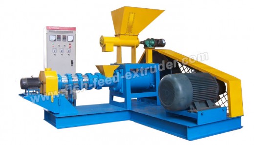 widely used for producing floating feed pellets of all kinds of aquatic animal, sinking and floating aqua-feed pellets both can be made just by adjusting feed formulation.