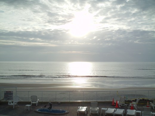 Another sunrise picture at Daytona Beach.