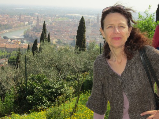overlooking beautiful city of Padua, Italy.