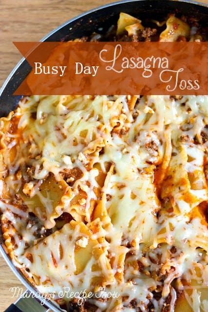 Busy Day Lasagna Toss