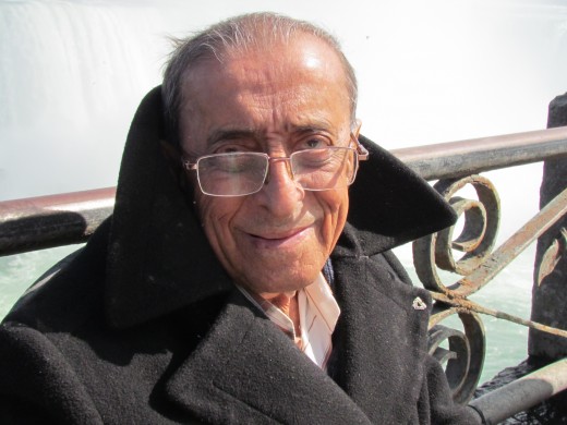 87 year old Zain, from India visited the Falls with his family for the first time.