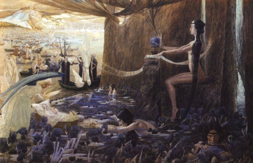 "Destiny" - Carlos Schwabe (1866-1926)