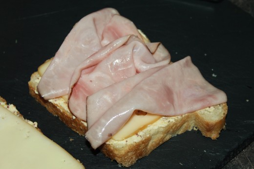 Grainy Mustard Aioli, Jarlsberg and Black Forest Ham