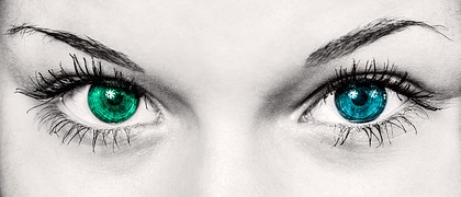 An awkward guy can get lost in pretty eyes like these.