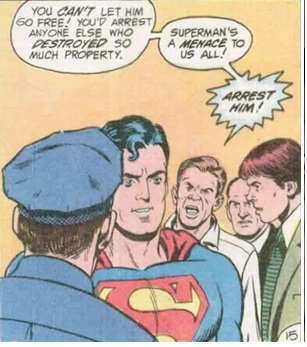 image from: s396.photobucket.com/user/silver-nemsis/media/arrested_zpsa8b078cf.jpg.html ('Endings' Action Comics #556, June 1984)