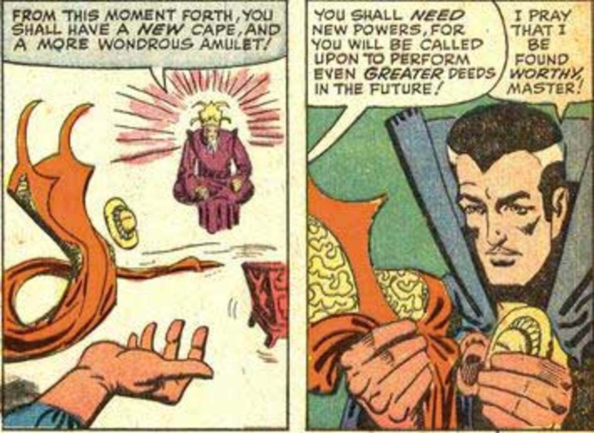 Doctor Strange has been wearing the red one since 1963