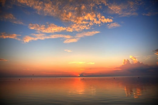Sunrise on the Beach - Bali Hyatt - Sanur - Bali - Indonesia