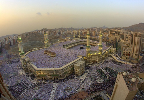 Mecca is, as vatican, the most important place for Muslims. Thousand of Muslims go in a pilgrimage to Mecca to pray.