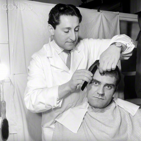 Barbers were expected to be able to cut men's hair to match the styles of their favorite movie stars