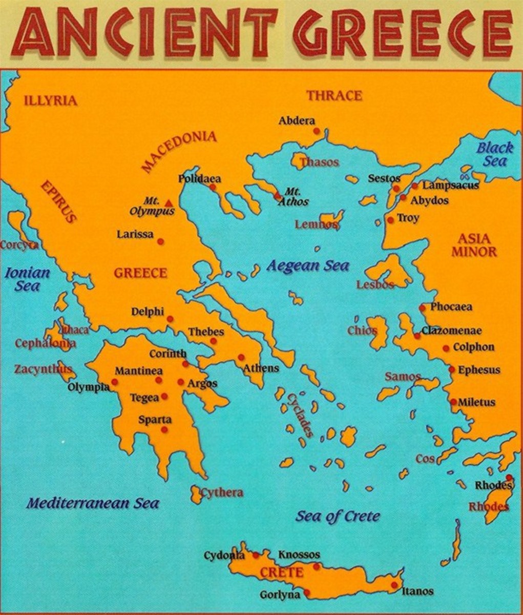 Ancient Greece during the Mycenaean's Time. | HubPages