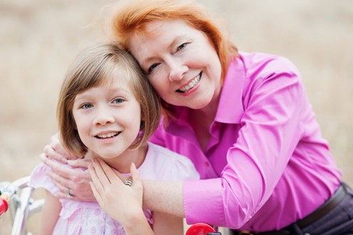 Debbie Fragner with daughter, Maddie.