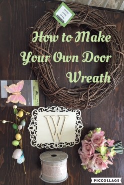 How to Make a Simple Door Wreath