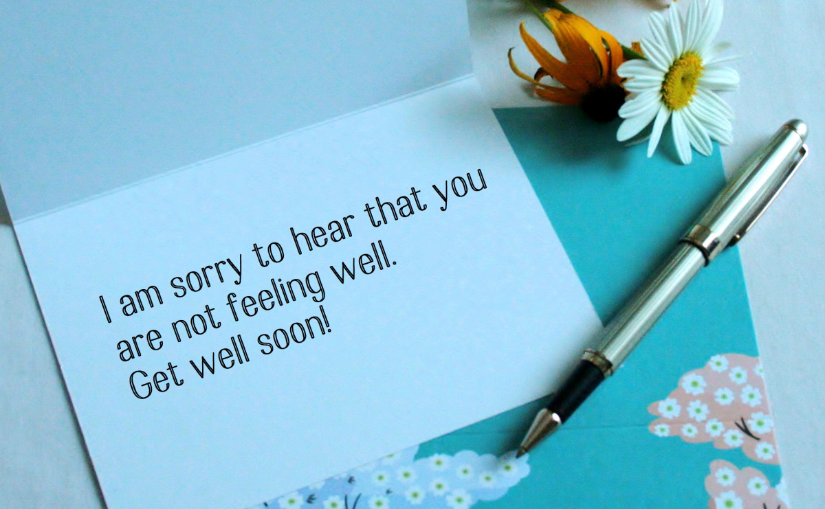 Get Well Soon Messages to Write in a Card