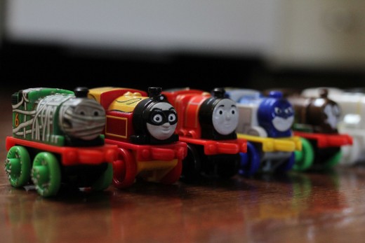 The detail of these trains are amazing!