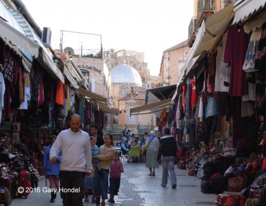 Jerusalem Shopping Street 