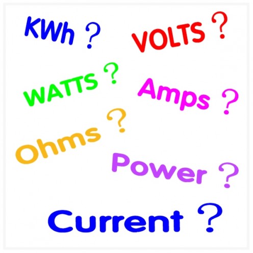 Watts, Amps and Volts, Kilowatt Hours (kWh) and Electrical Appliances - Basic Electricity Explained Watts, Amps and Volts, Kilowatt Hours (kWh) and Electrical Appliances - Basic Electricity Explained