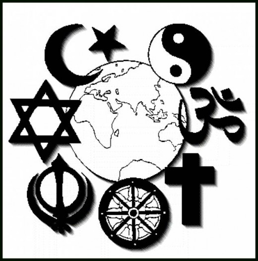 The symbol of the world's religion