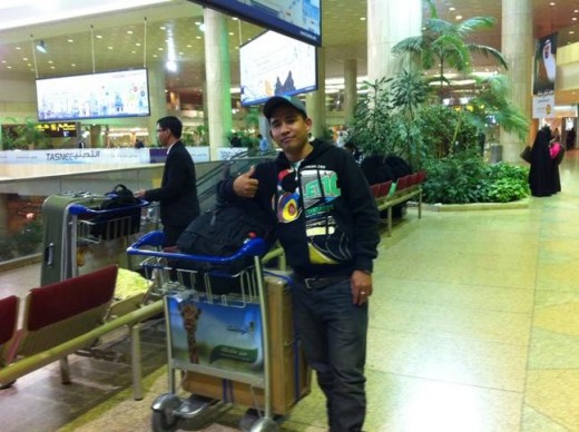 After 9 months of fighting in the Labor Court, he finally got his plane ticket and exit visa