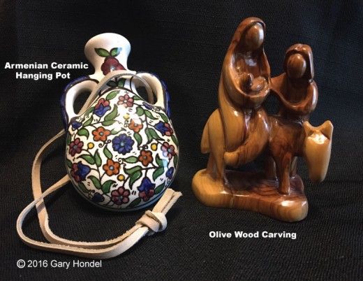 Two of Our Holy Land Souvenirs