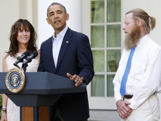 Remember how Obama cozyed up with the Bergdahl clan - the deserted and his Mulim father? 