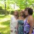 Kasia, the bride's cousin, auntie Claudette and mother of the bride Paulette. Kasia, the bride's cousin, auntie Claudette and mother of the bride Paulette.