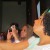 Bridal party members joined the bride during her rehearsal dinner celebration. Bridal party members joined the bride during her rehearsal dinner celebration.